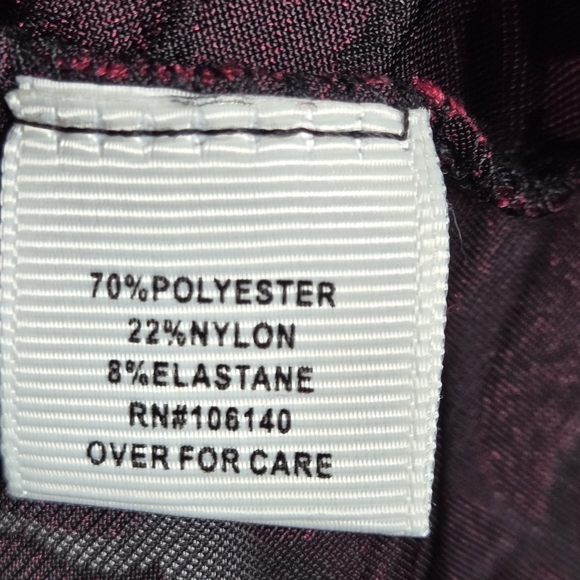 Ultra Pink Velvet Burnout Fairy Witchy Gothic Edgy Button Down  Flare Sleeve Top - Picture 9 of 15